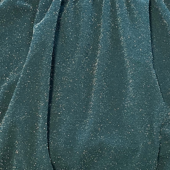 Altar'd State Sparkling Dark Green Mini Dress - Picture 4 of 4